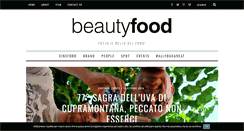 Desktop Screenshot of beautyfoodmag.com